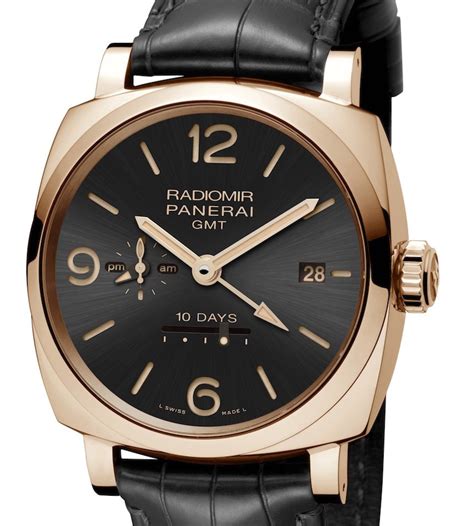 panerai radiomir 1940 10 days gmt oro rosso|Panerai Radiomir 1940 10 Days GMT Automatic Oro Rosso Watch.